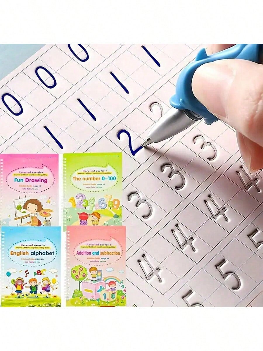 Reusable Grooved Magic Calligr - Kids Early Education Books recensie en prijs