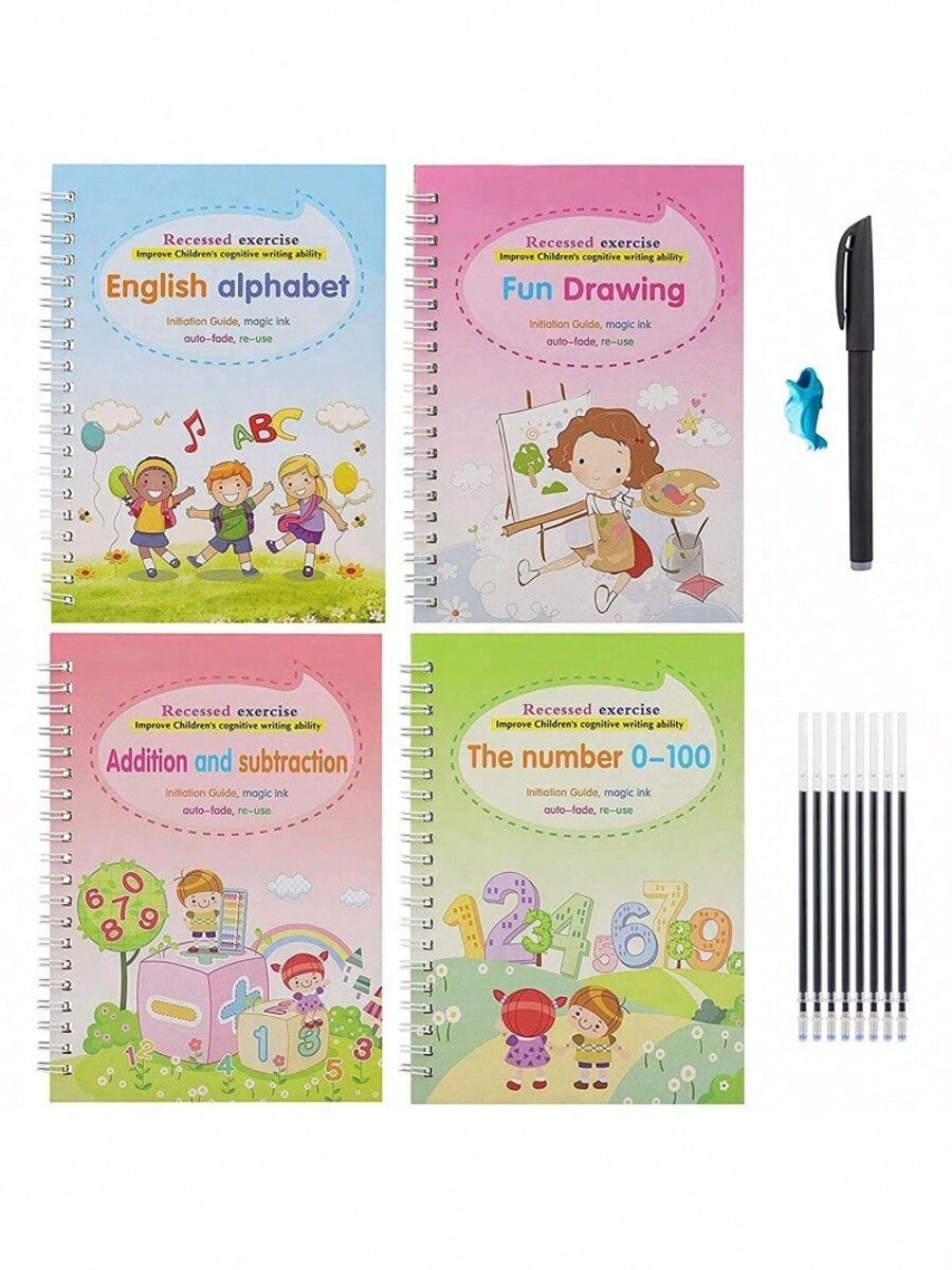 Reusable Grooved Magic Calligr - Kids Early Education Books recensie en prijs