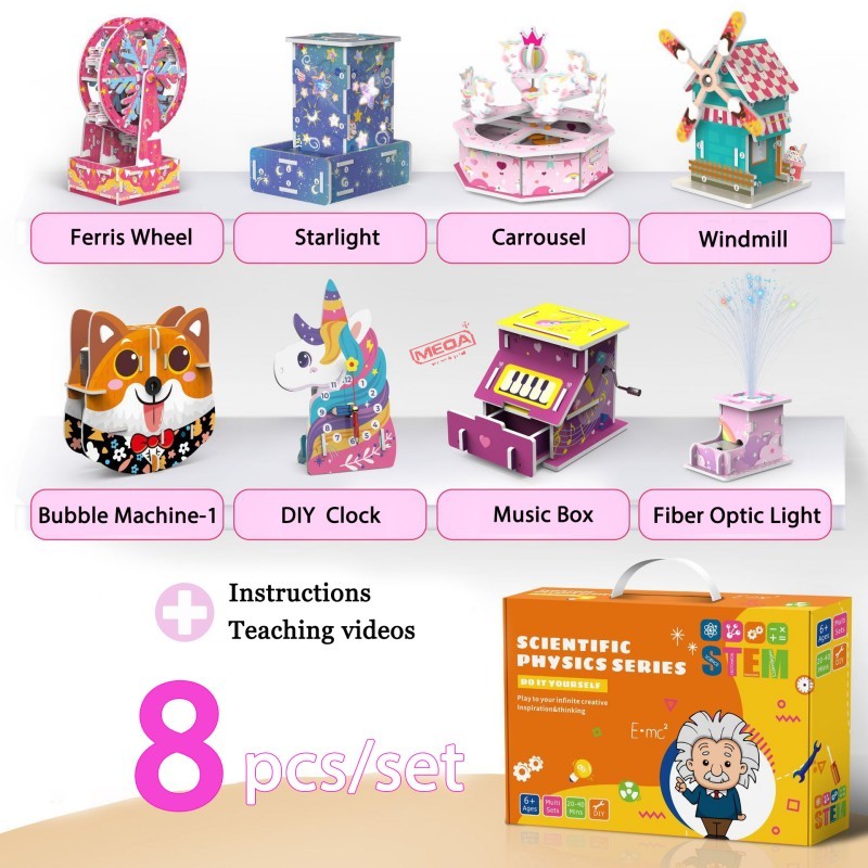 8in1 STEM Projects Activity Cr - Kids Education Courses recensie en prijs