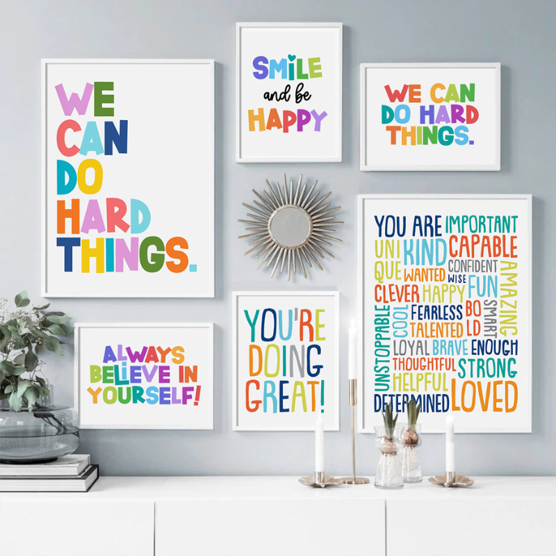 Positive Kid Classroom Wall Pi - Kids Education Picture recensie en prijs
