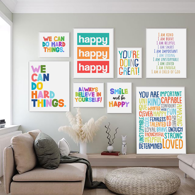 Positive Kid Classroom Wall Pi - Kids Education Picture recensie en prijs