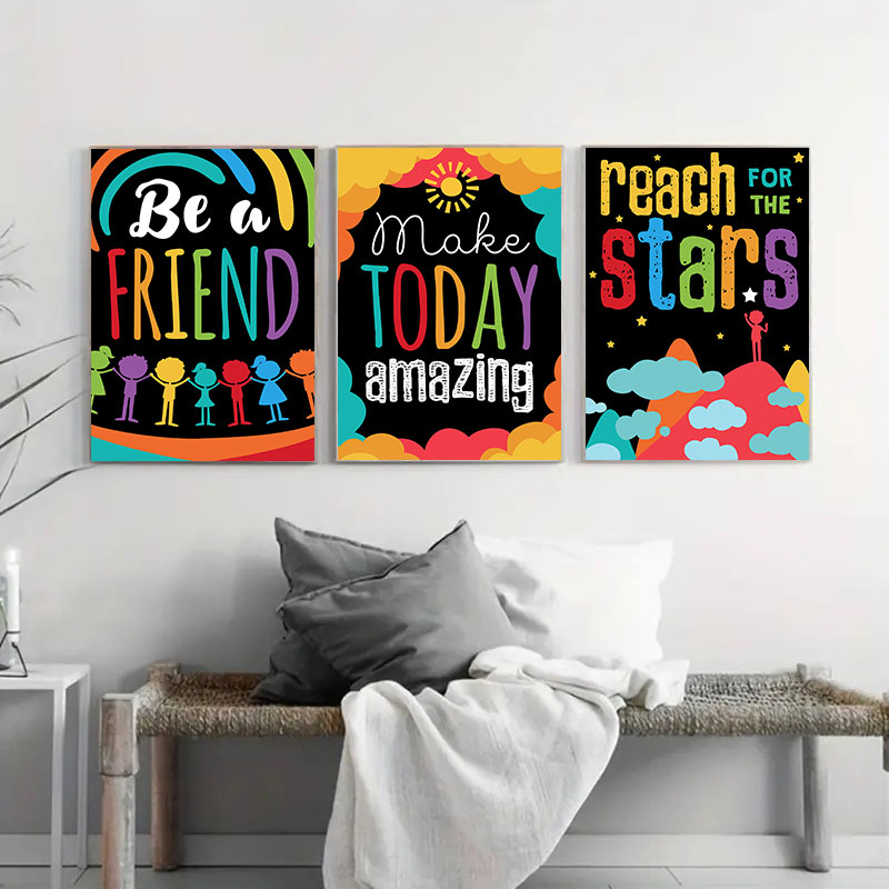 Colorful Cute Dream Big Quotes - Inspirational Kids Education Quotes recensie en prijs