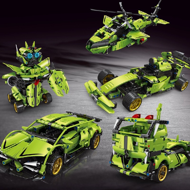 1:18 Green Sports Car Building - Kids Education Free App recensie en prijs