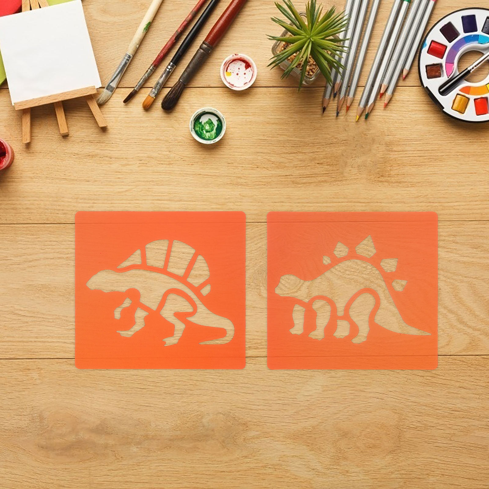 12Pcs Plastic Drawing Stencils - Kids Education Wallpaper recensie en prijs