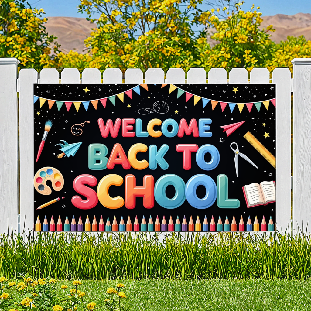 Back To School Banner Educatio - Kids Education Banner recensie en prijs