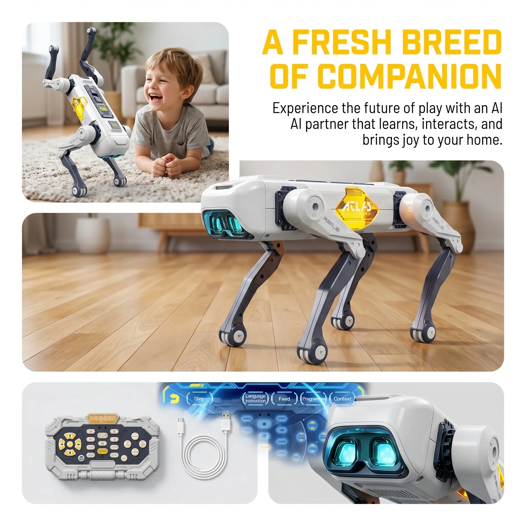 AI Smart Robot Dog, Voice & AP - Kids Education Free App recensie en prijs