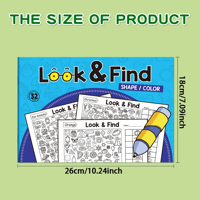 Children's Search Activity Boo - Kids Early Education Books recensie en prijs