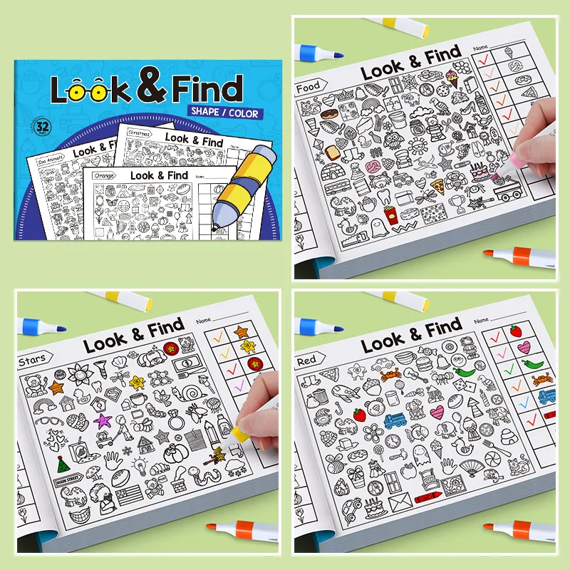 Children's Search Activity Boo - Kids Early Education Books recensie en prijs