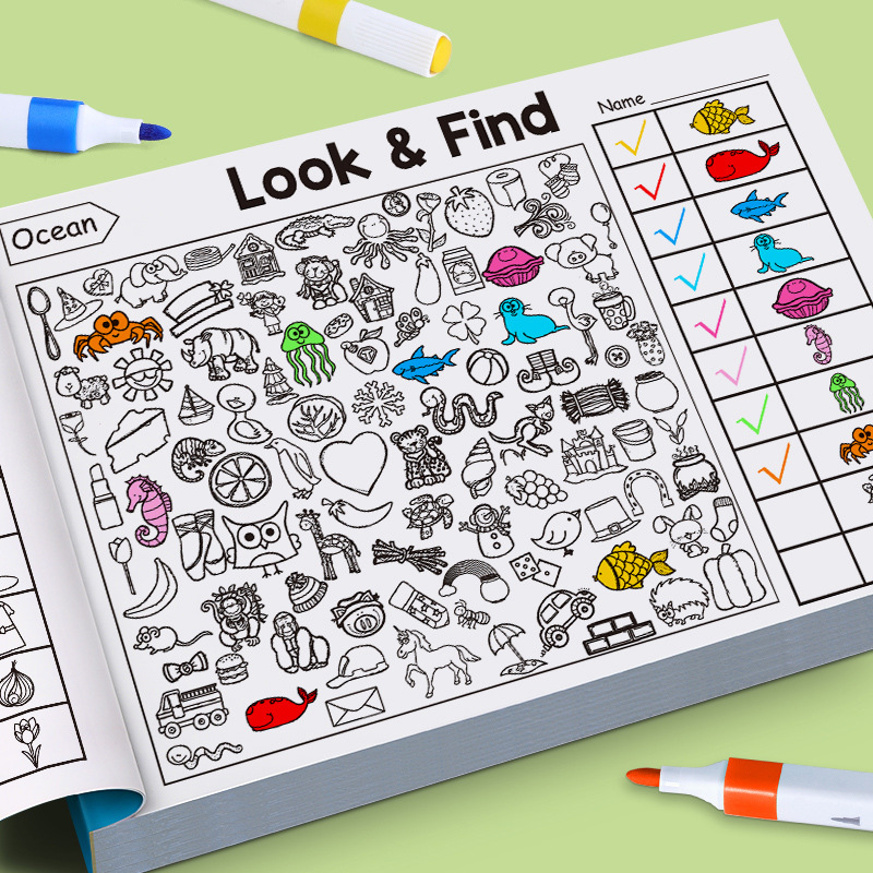 Children's Search Activity Boo - Kids Early Education Books recensie en prijs