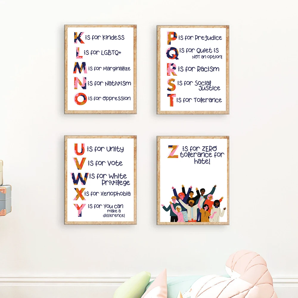 Nursery Alphabet Human Rights  - Kids Education Quote recensie en prijs