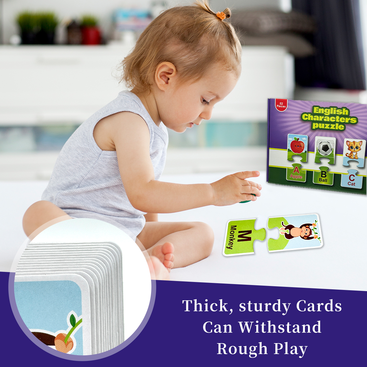 Alphabet Matching Puzzle Cards - Flash Card Alphabet recensie en prijs