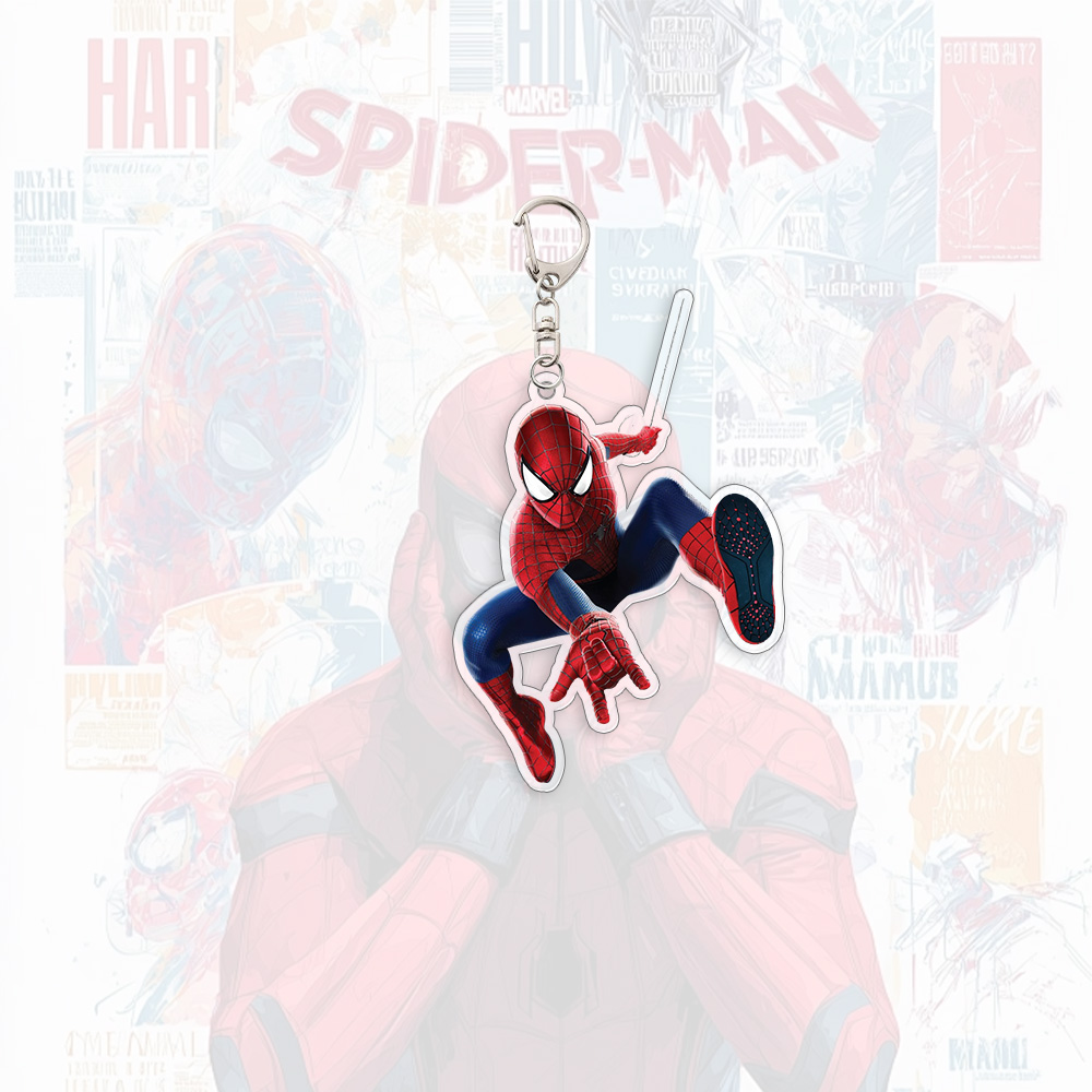 Spider Man Acrylic Keychain An - Kids Education School recensie en prijs