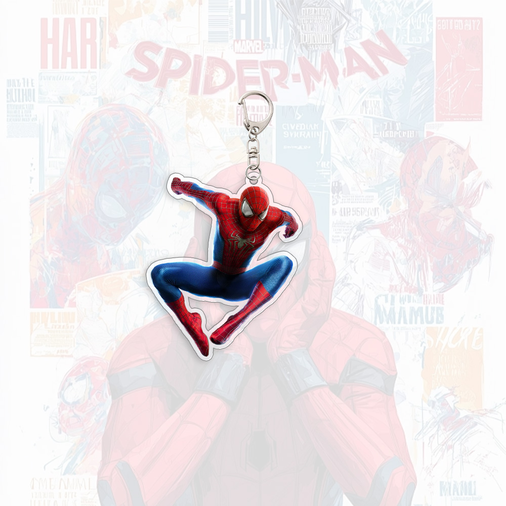 Spider Man Acrylic Keychain An - Kids Education School recensie en prijs