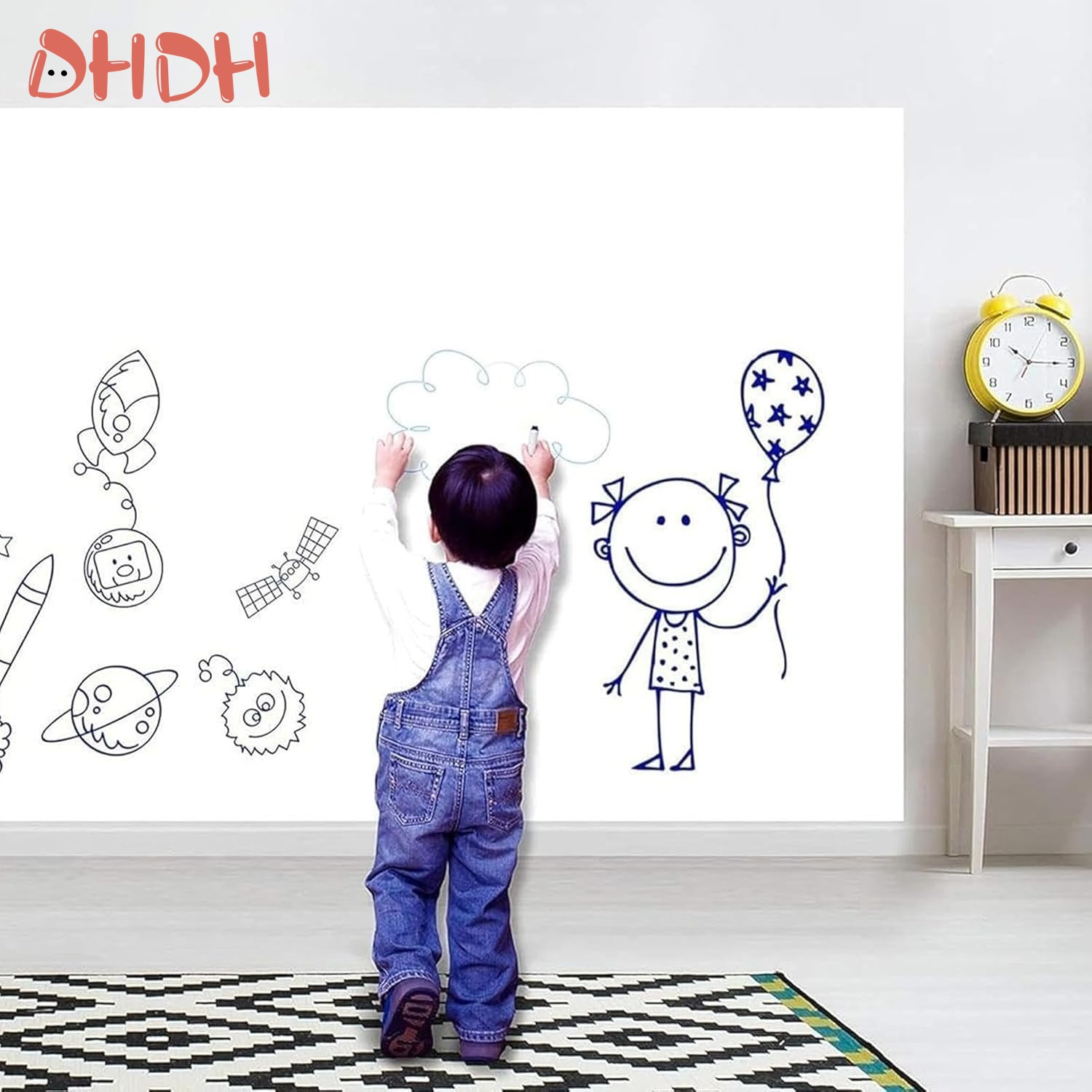 Kids Painting Scroll – Peel &  - Kids Education Wallpaper recensie en prijs