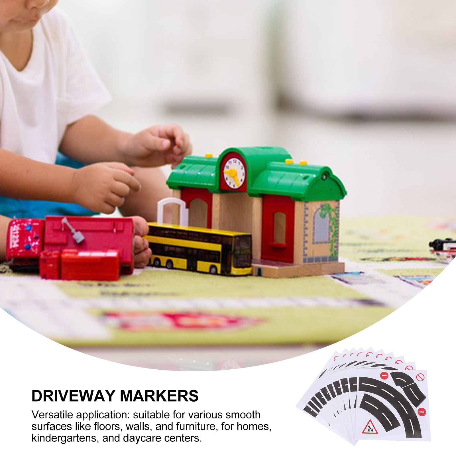 10Sets Educational Curve Road  - Kids Education Wallpaper recensie en prijs
