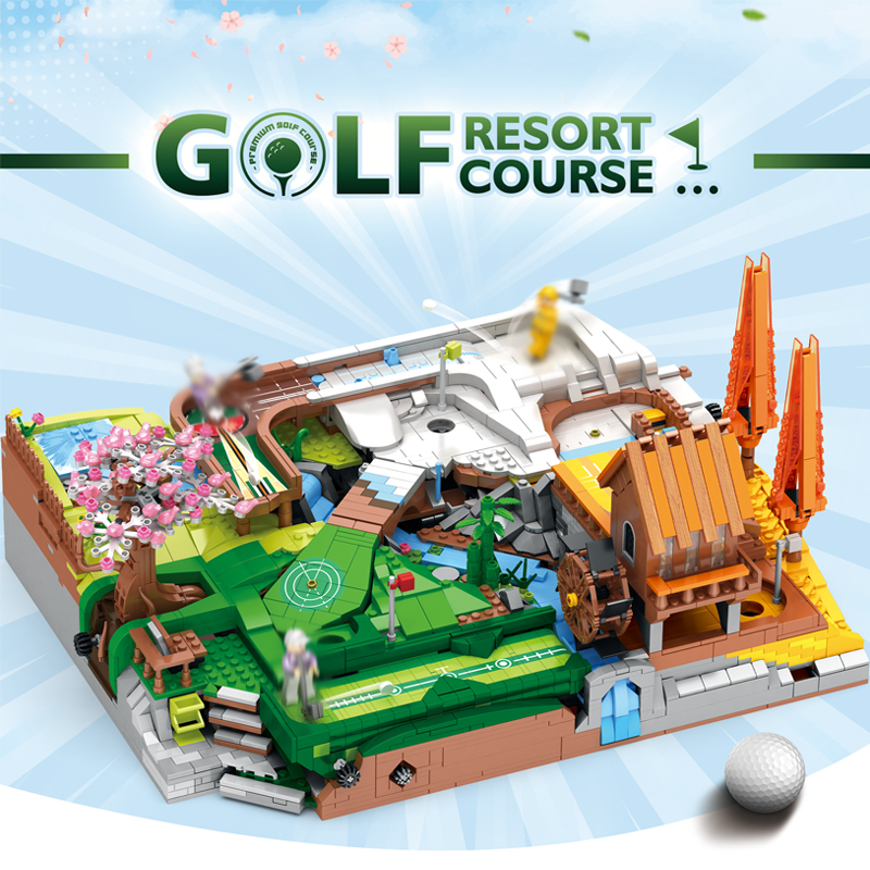 3022PCS MOC Golf Resort Course - Kids Education Courses recensie en prijs