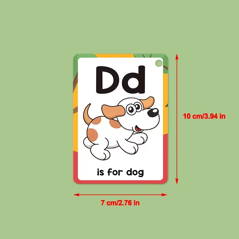 26 English Learning Cards with - Flash Card Alphabet recensie en prijs